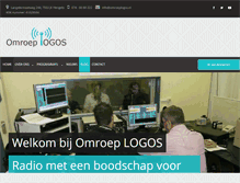 Tablet Screenshot of omroeplogos.nl